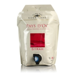 Club Des Sommeliers Syrah rosé pays doc Pack 3L