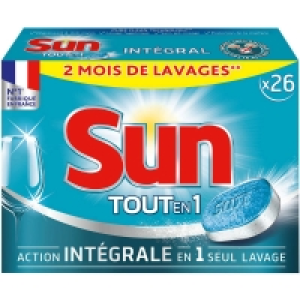 Spar Sun Tout en 1 - Tablettes lave vaiselle x26