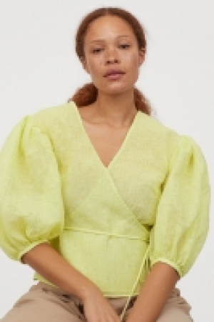 Blouse croisée à effet froissé 8.99 €