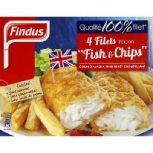 100% filet - Filets façon Fish & Chips 400g 5.99 €