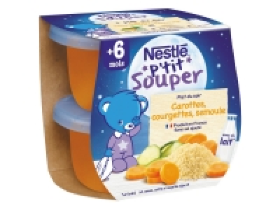 Nestlé Ptit souper Carottes, courgettes, semoule 1.39 €
