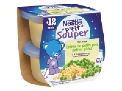 Nestlé Ptit souper Crème de petits pois, petites pâtes 1.40 €