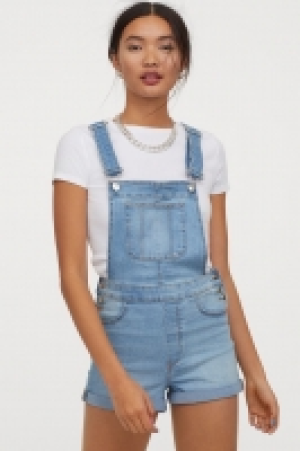Salopette short en denim 17.99 €