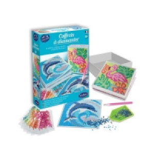 SÉlection Oxybul Coffret de 2 boîtes à diamanter Animaux exotiques