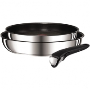 Auchan Tefal TEFAL Set 2 poêles 22/26cm induction + poignée INGENIO PREFERENCE