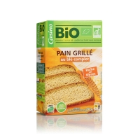 Spar Casino Bio Pain grillé - Au blé complet - Sans huile de palme - Biologique 250g