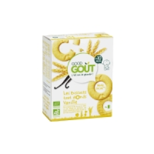 Biscuits pour bébé - Dès 10 mois - Goût vanille - Biologique 80g 3.25 €