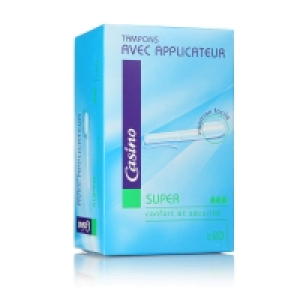 Casino Tampons avec applicateur - Super x20