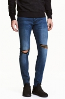 HM  Skinny Low Trashed Jeans