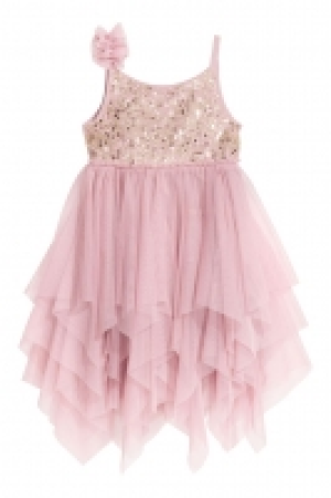 HM  Robe en tulle avec paillettes