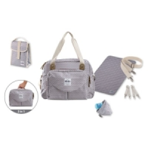 SÉlection Oxybul Sac à langer Genève II Play Print gris corail