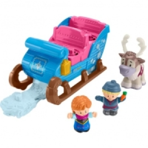 Auchan Fisher Price FISHER PRICE Traineau de Kristoff + Anna et Sven - La reine des neiges