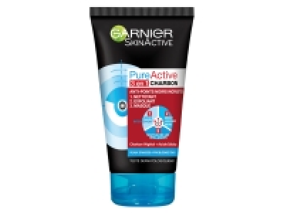 Lidl  Garnier Pure Active 3 en 1 charbon