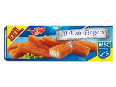 30 bâtonnets de poisson panés 3.49 €