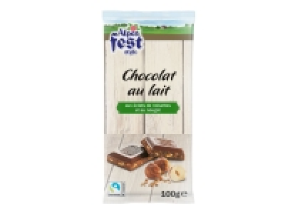 Tablette de chocolat 0.99 €