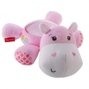 Auchan Fisher Price FISHER PRICE Veilleuse bébé hippo douce nuit rose