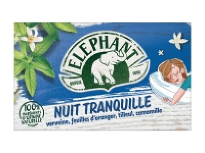 Lidl  Éléphant infusion nuit tranquille