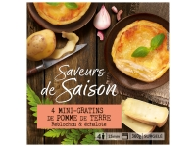 Gratin individuel pommes de terre et reblochon