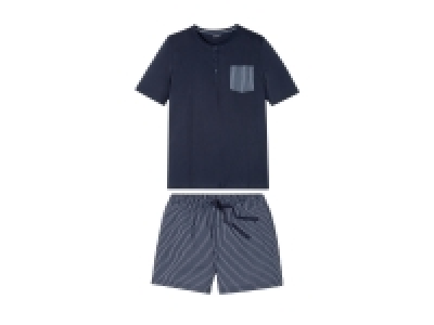 Lidl  Pyjashort homme en coton bio