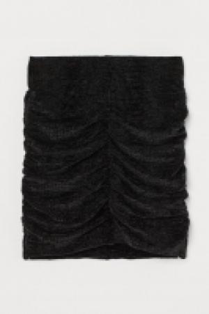 Jupe drapée en velours 11.99 €