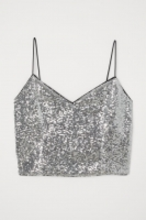 HM  Bustier à paillettes