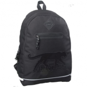 Auchan Airness AIRNESS Sac à dos 1 compartiment noir AIRNESS EVAN