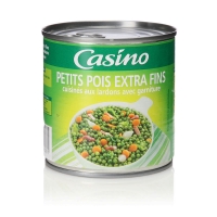 Spar Casino Petit pois cuisinés aux lardons 425ml
