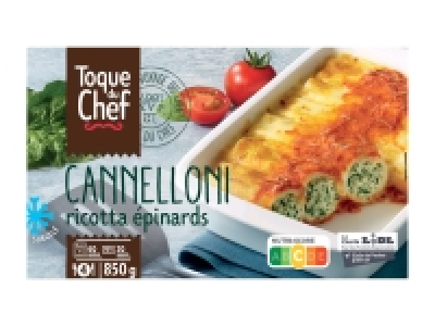 Cannelloni ricotta épinards 3.29 €