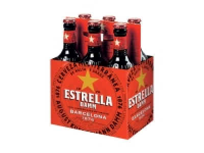 6 bières Estrella Damm 4.29 €