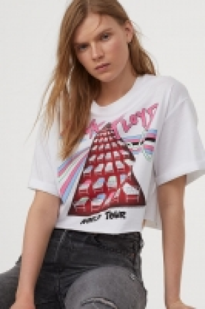 Top imprimé court 6.99 €