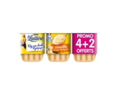 La Laitière riz au lait vanille 1.29 €