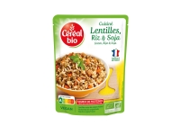 Lidl  Céréal Bio lentilles, riz, soja