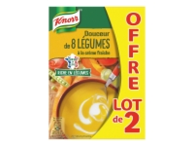 Knorr douceur de 8 légumes 2.34 €