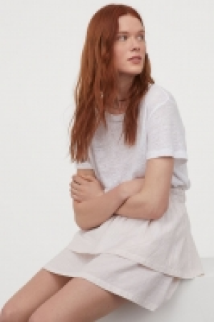 Jupe volantée en coton 8.99 €