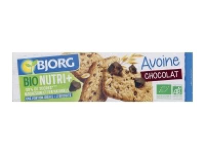 Bjorg biscuits avoine chocolat Bio 1.61 €