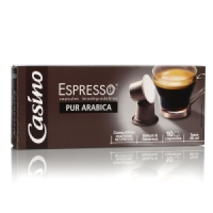 Spar Casino Café - Capsules - Pur Arabica - Intensité 6 - x10 52g