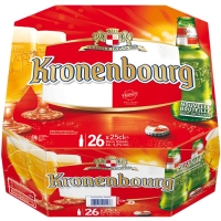 Spar Kronenbourg Original - Bière blonde - Bouteille - Alc. 4,2% vol. 26x25cl