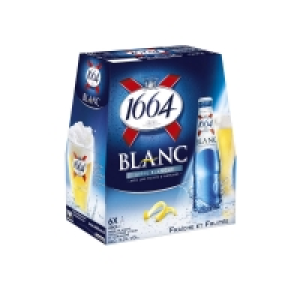 1664 Blanc - Bière blanche - Alc. 5% vol. 6x25cl
