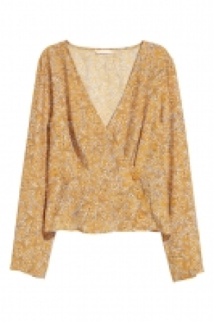 HM  Blouse cache-cur à motif