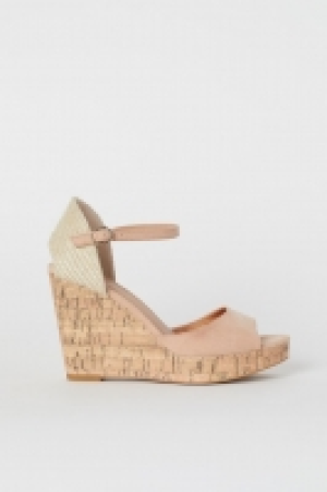 Sandales à talon compensé 13.99 €