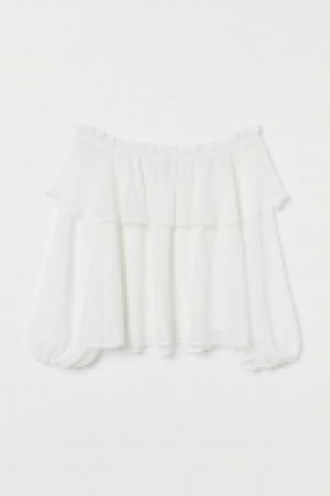 Blouse épaules nues 14.99 €