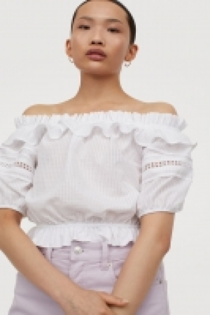 Blouse épaules nues 9.99 €