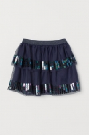 HM  Jupe en tulle à paillettes