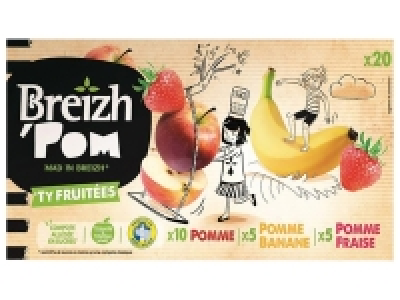 Compote en gourde multipack 5.69 €