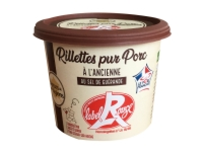 Rillettes de porc à lancienne Label Rouge 1.99 €