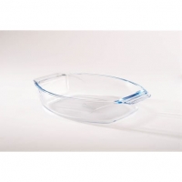 Auchan Pyrex PYREX Plat à four en verre ovale verre 39 x 27 cm IRRESISTIBLE