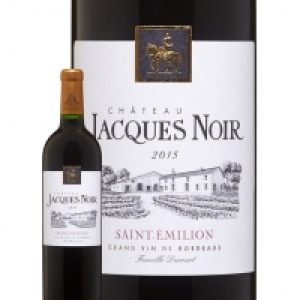 Auchan  Château Jacques Noir Saint Émilion Rouge 2015 75cl