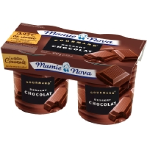 Mamie Nova Gourmand - Dessert chocolat 2x150g