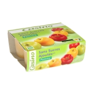 Spar Casino Compote pomme ss sucre ajouté 4x100g