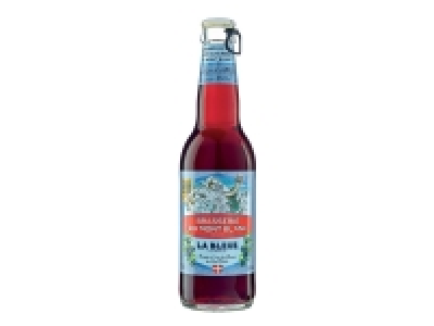 Lidl  Bière bleue aux myrtilles Mont Blanc